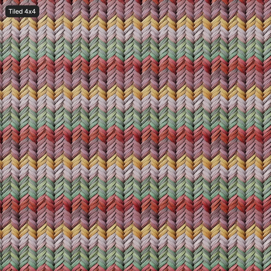 Textura de cordão de algodão arco-íris torcido