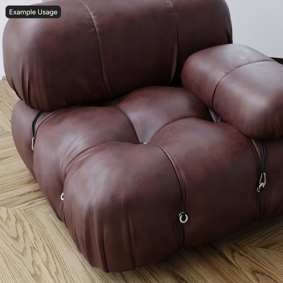 Textura umělé kůže, tmavá čokoláda