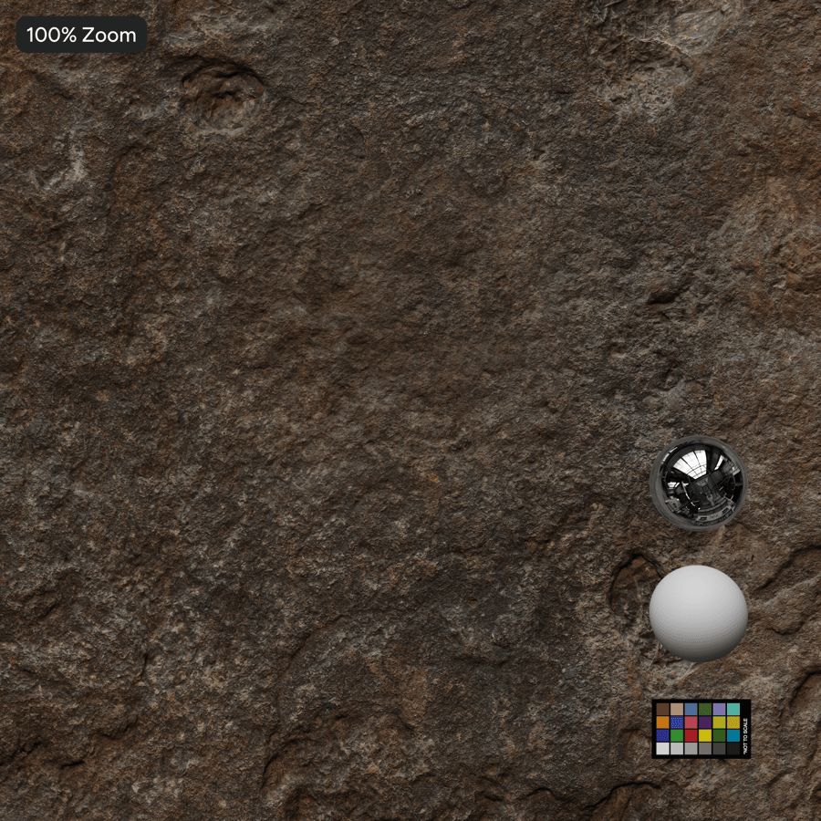 Yıpranmış Bazalt Uçurum Kaya Dokusu