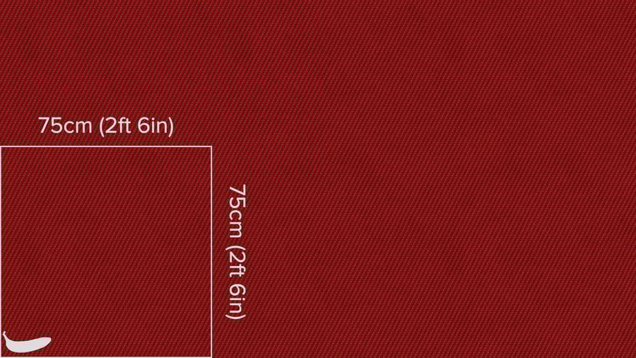 Textura de tecido trançado, vermelho
