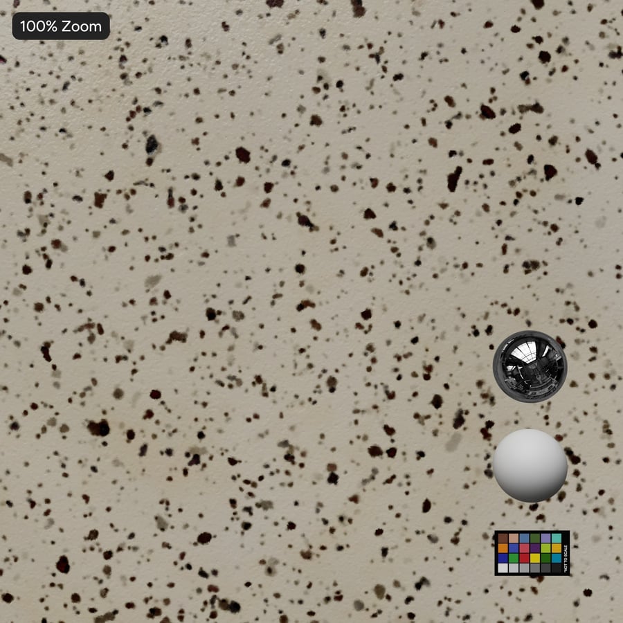 Texture de poterie en céramique émaillée tachetée d'encre, beige