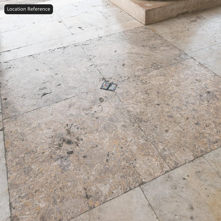 Textura de baldosa de mármol envejecido y patinado
