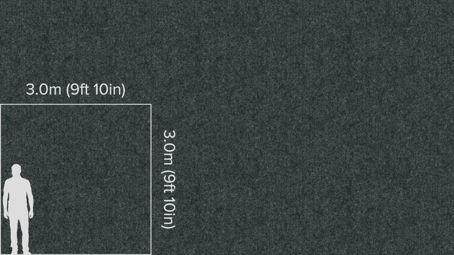 Piso em carpete com textura em loop de fios suaves, verde floresta