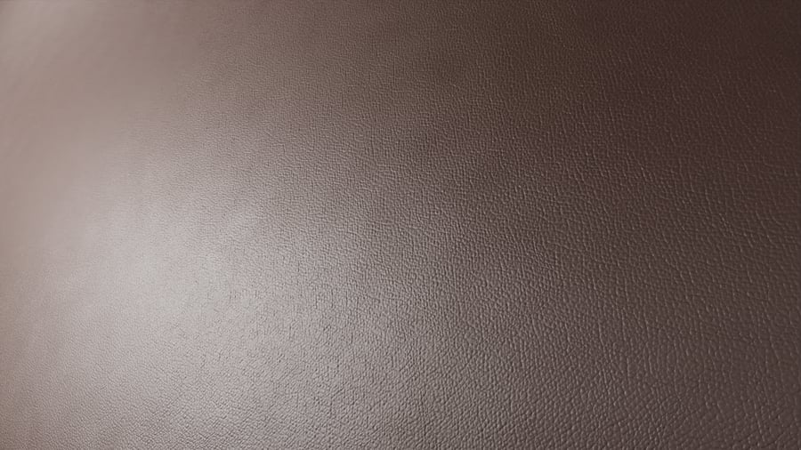 Cowhide Leather Texture, Dark Brown