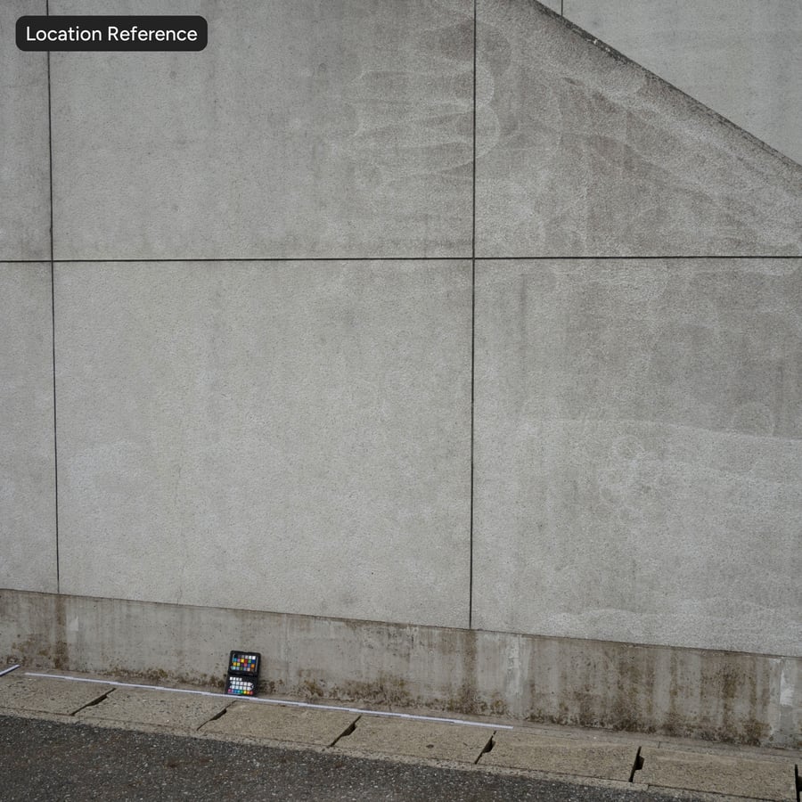 Cracked Speckled Stacked Panel Concrete Wall Texture