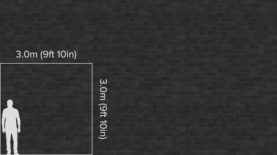 Rectangular Offset Slate Raw Tile Texture, Charcoal