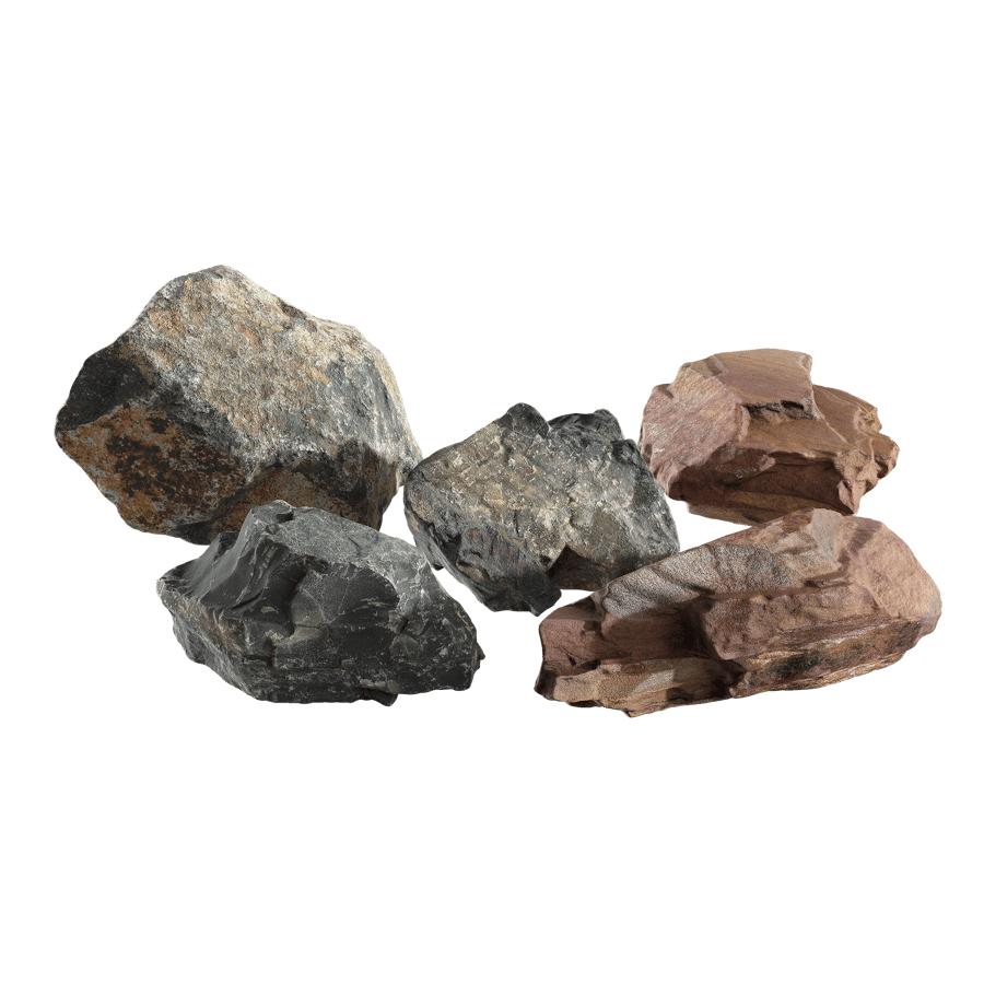 Assorted Sharp Stone Models Collection