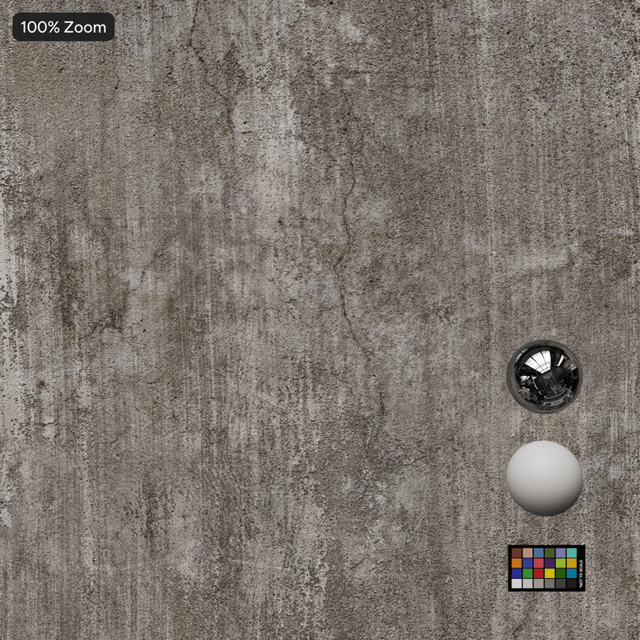 Weathered Cracked Concrete Wall Texture