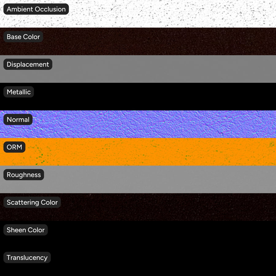 Textura de couro enrugado de alta qualidade, castanho
