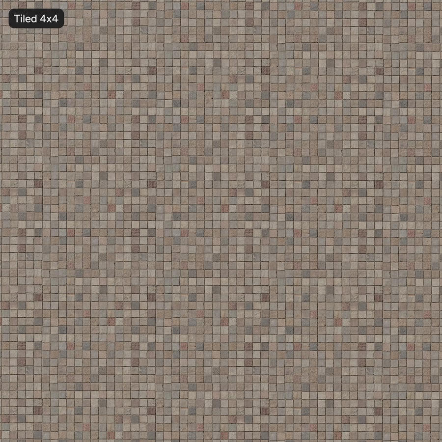 Textura de piso de paralelepípedos quadrados, misto