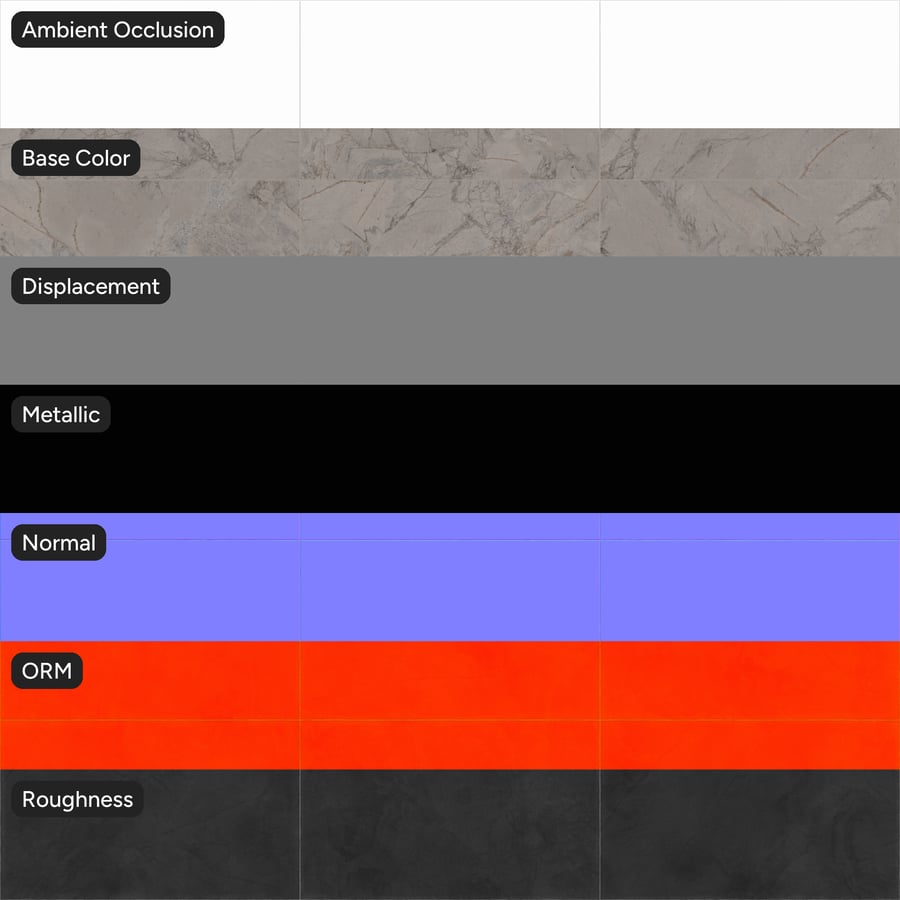 Rectangular Marble Matte Tile Texture, Beige