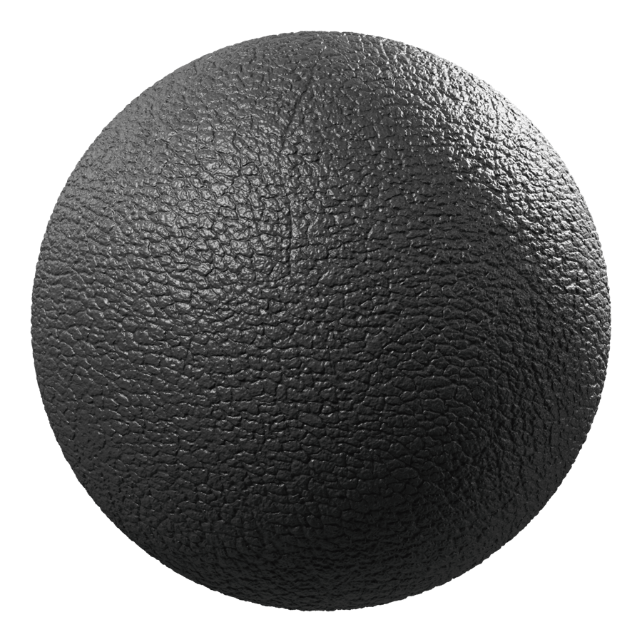 Leather Mold Plastic Texture, Black