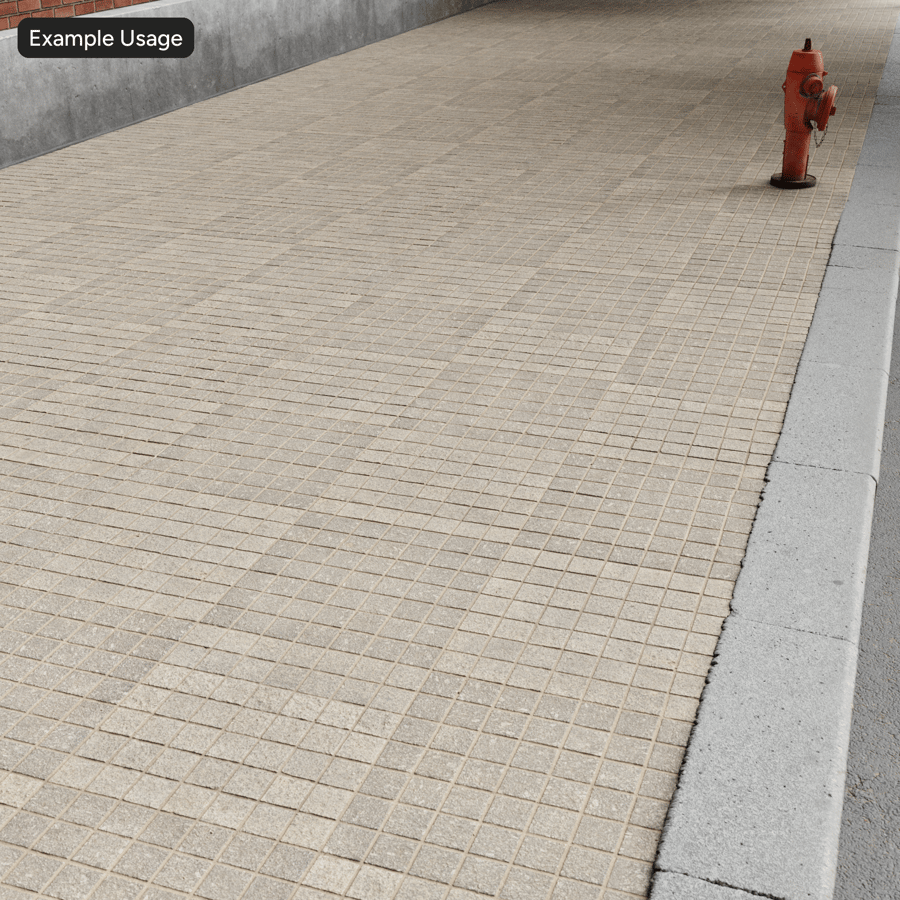 정사각형 화강암 타일 패버 텍스처