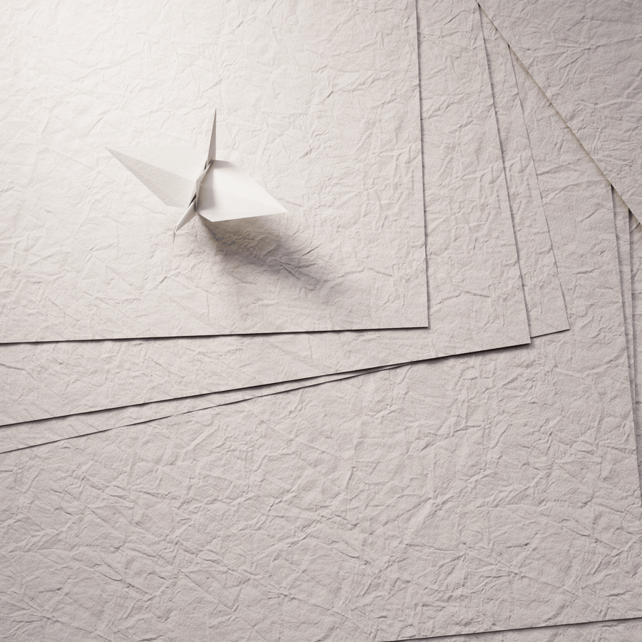 Textura de papel amassado feito à mão