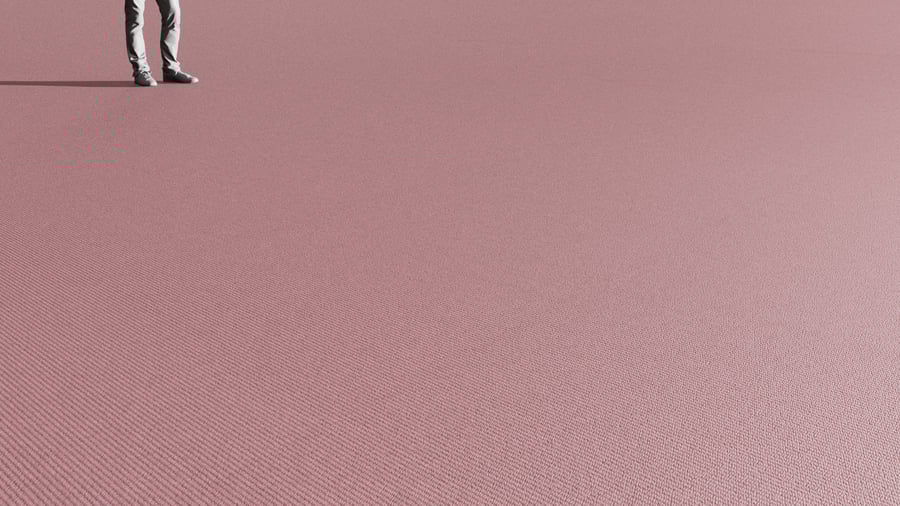 Textura de piso em carpete com pilha em loop, vermelho escuro