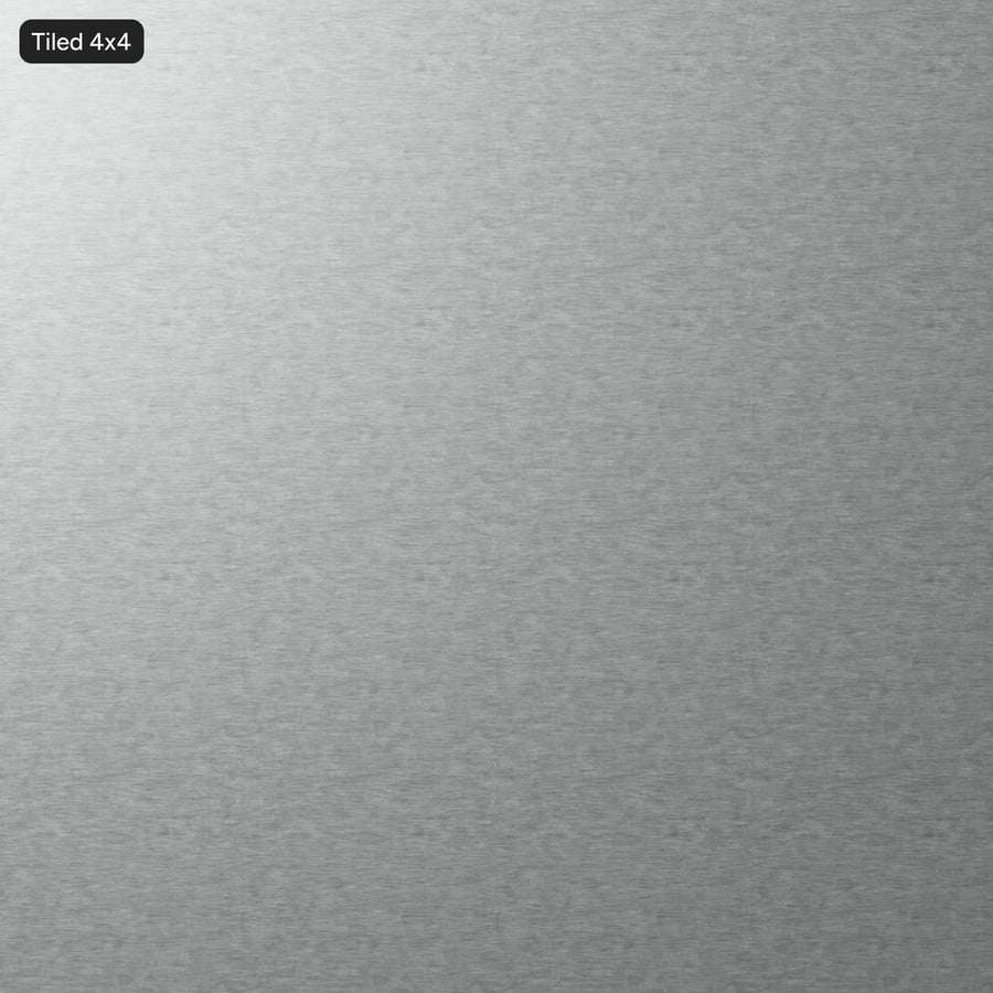 Texture de métal en acier brossé