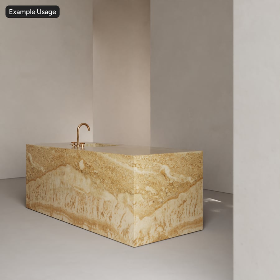 Textura de pedra de mármore polido, bege creme