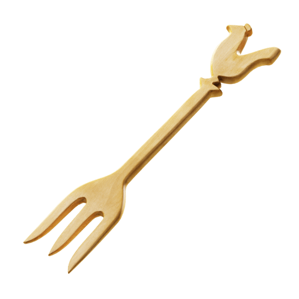 Wooden Serving Fork Model