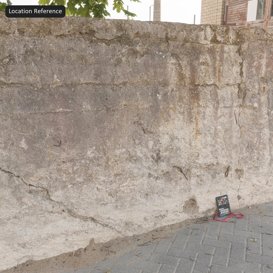 Eskimiş Ahşap Kalıplı Beton Duvar Kaplaması, Grimsi Krem
