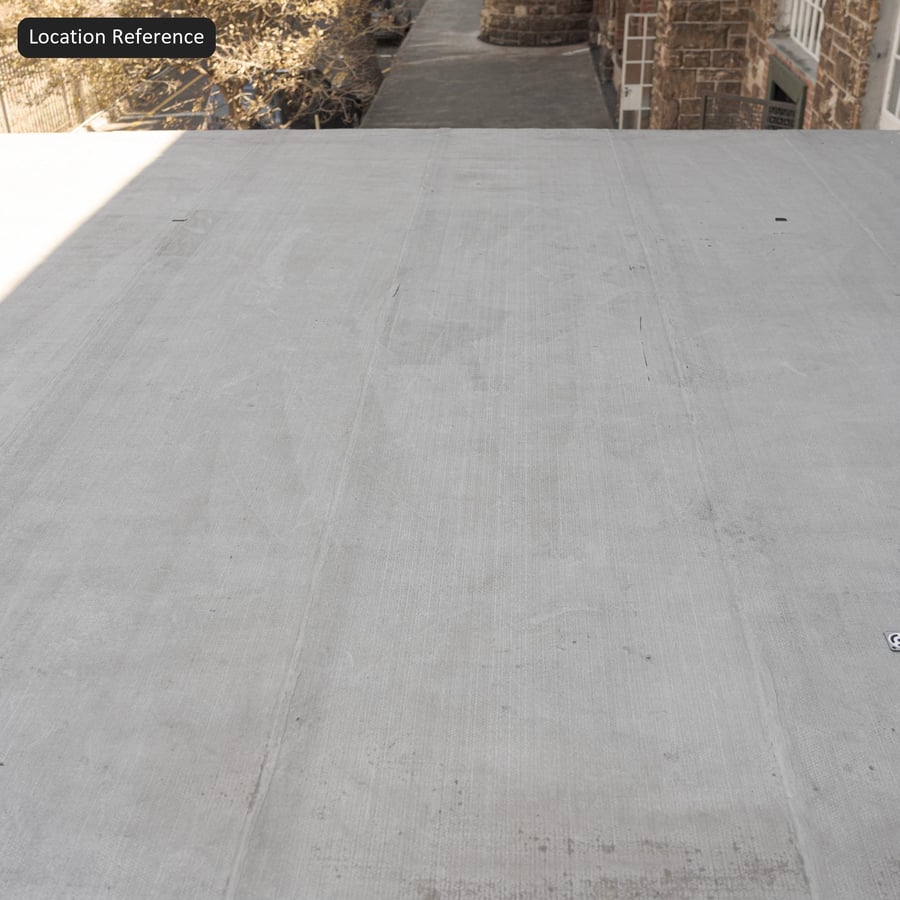 Weathered Dimpled Membrane Roof Texture, Cool Grey