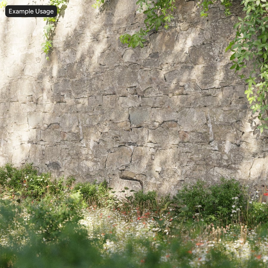 Moldy Masonry Stone Wall Texture