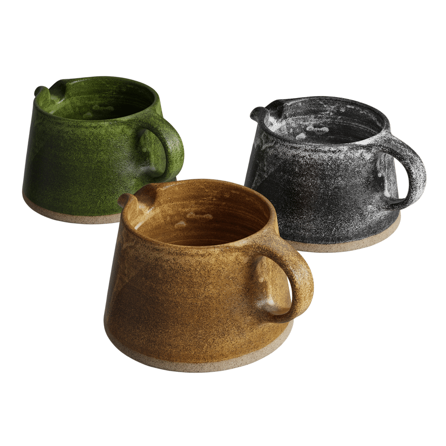 Rustic Ceramic Jug Models