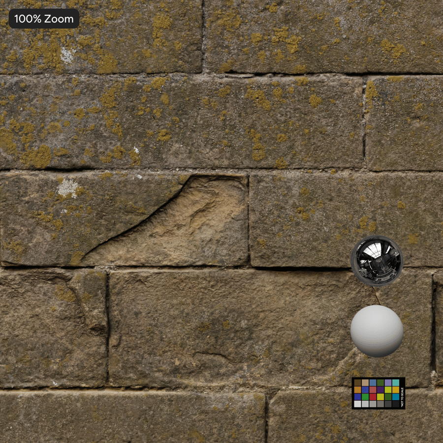 Texture de mur en blocs de grès épaufrés, beige