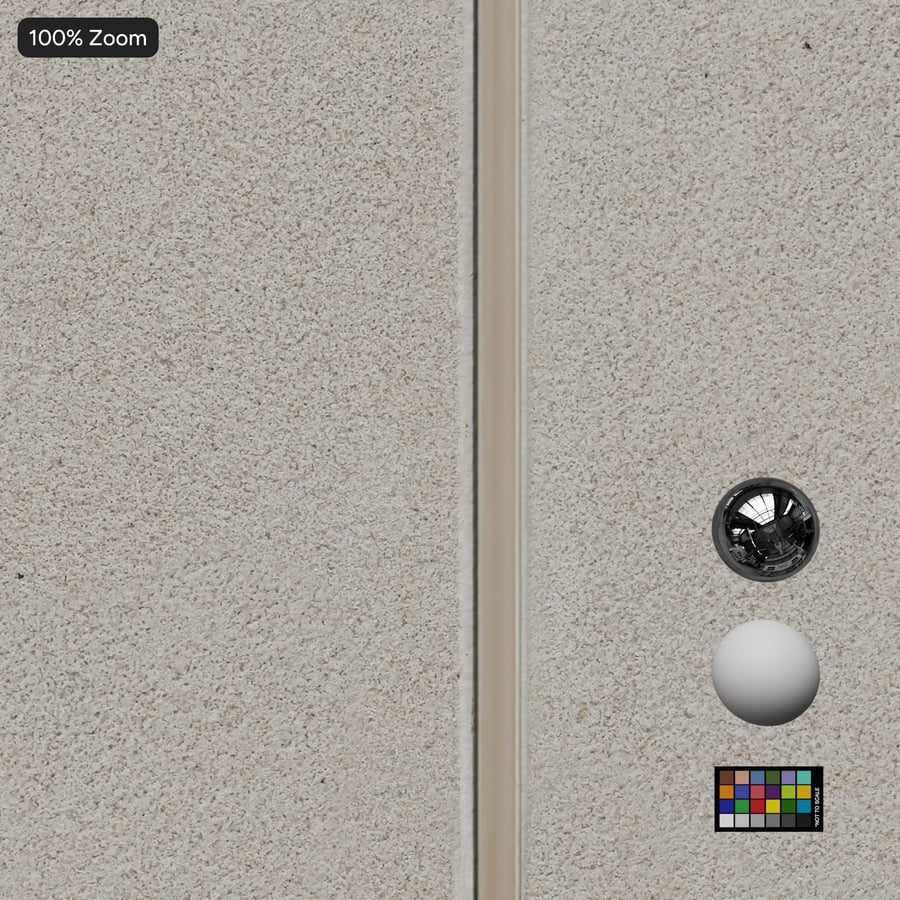 Fine Aggregate Precast Concrete Panel Texture, Grey Beige