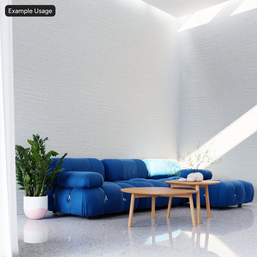 Textura de betão mate escovado, branco