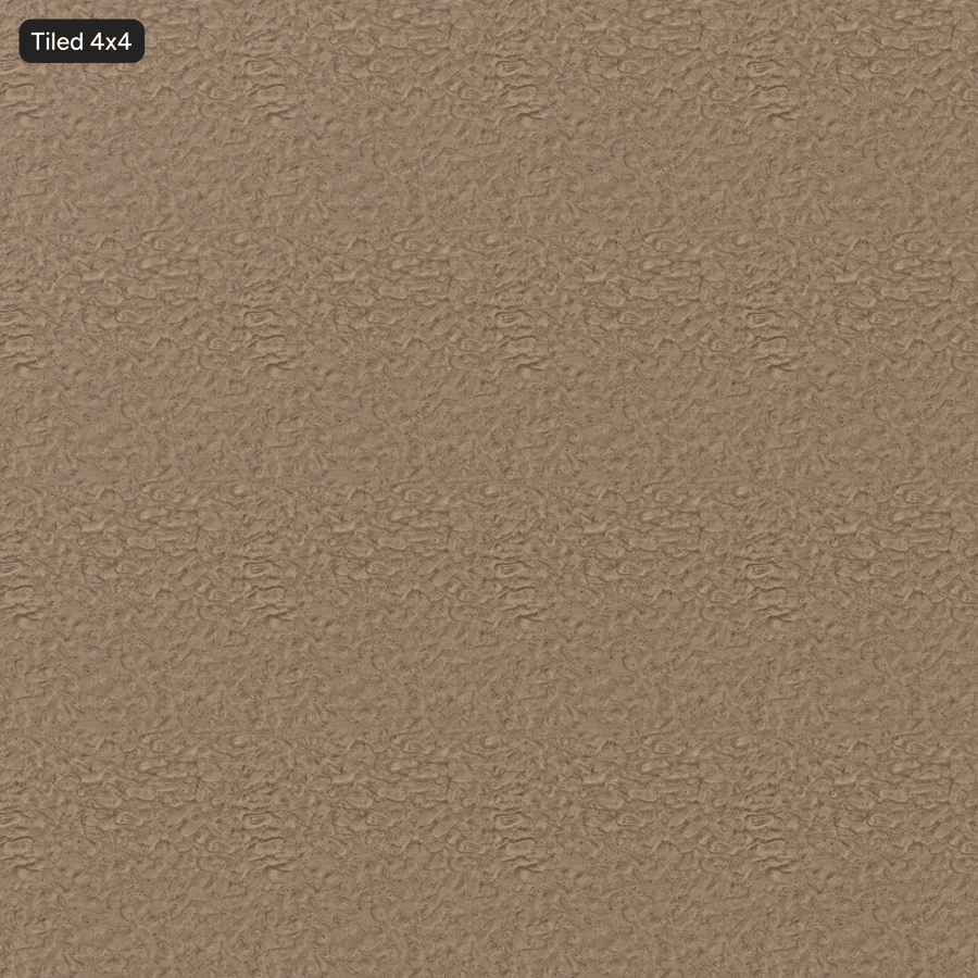 Compacted Coastal Beach Sand Texture, Grey Tan