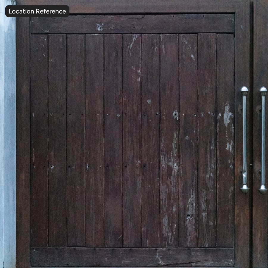 Worn Wood Gate Texture