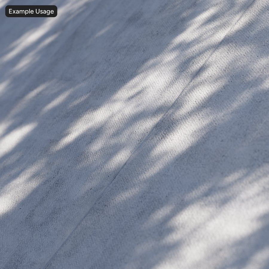 Weathered Dimpled Membrane Roof Texture, Cool Grey