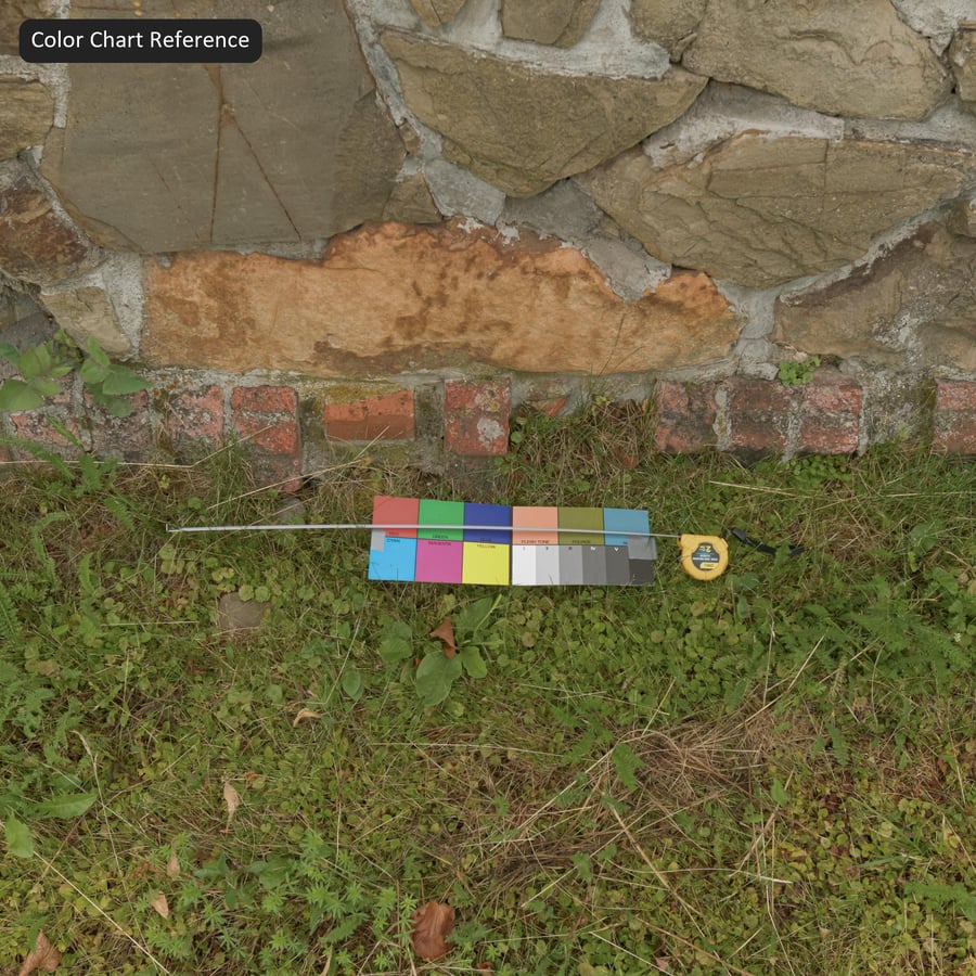 Kết cấu tường đá gồ ghề vữa thô