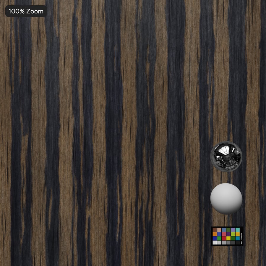 Textura de folheado de carvalho Slip Match, Castanho Catseye