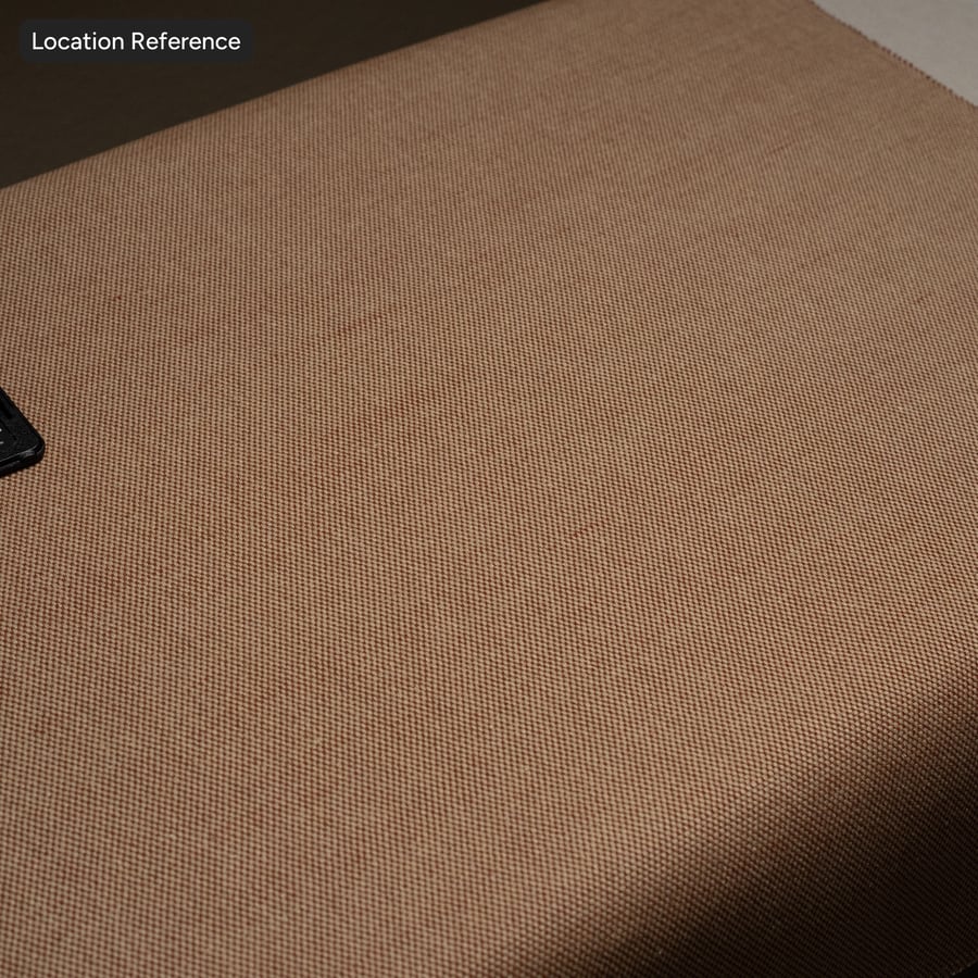 Texture de tissu d'ameublement à motif natté en damier, chaleureuse