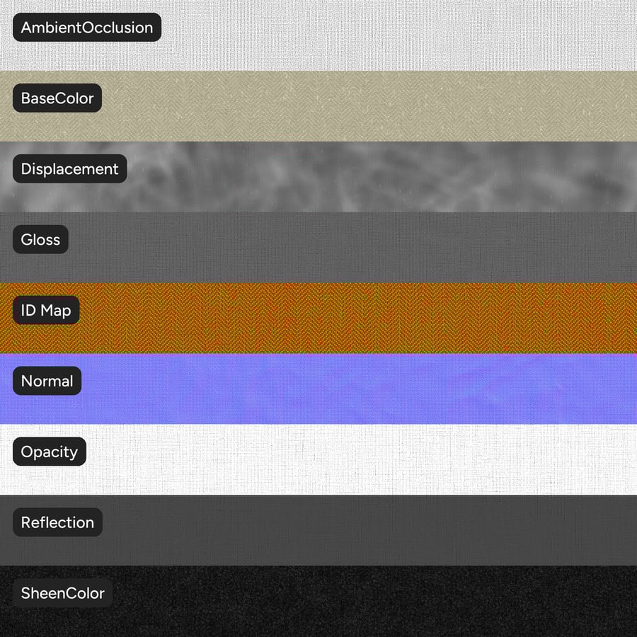 Zigzag szövés Twill vászon kárpitos szövet textúra, homokos bézs