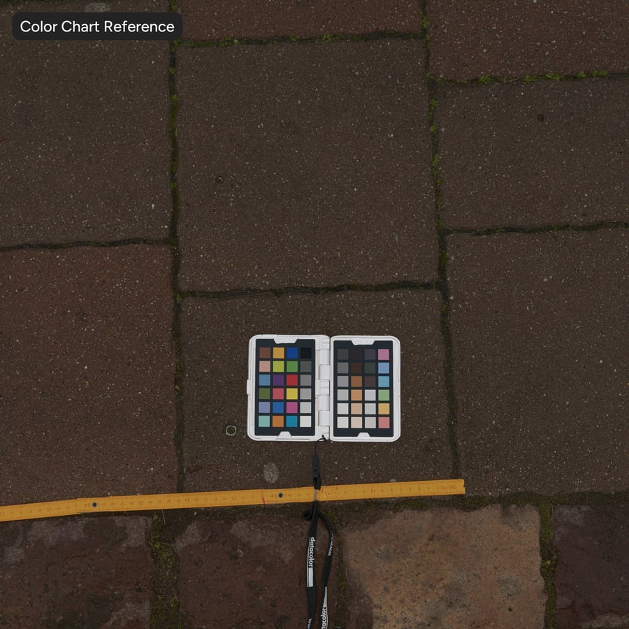 Cobblestone Running Paver Texture, Red