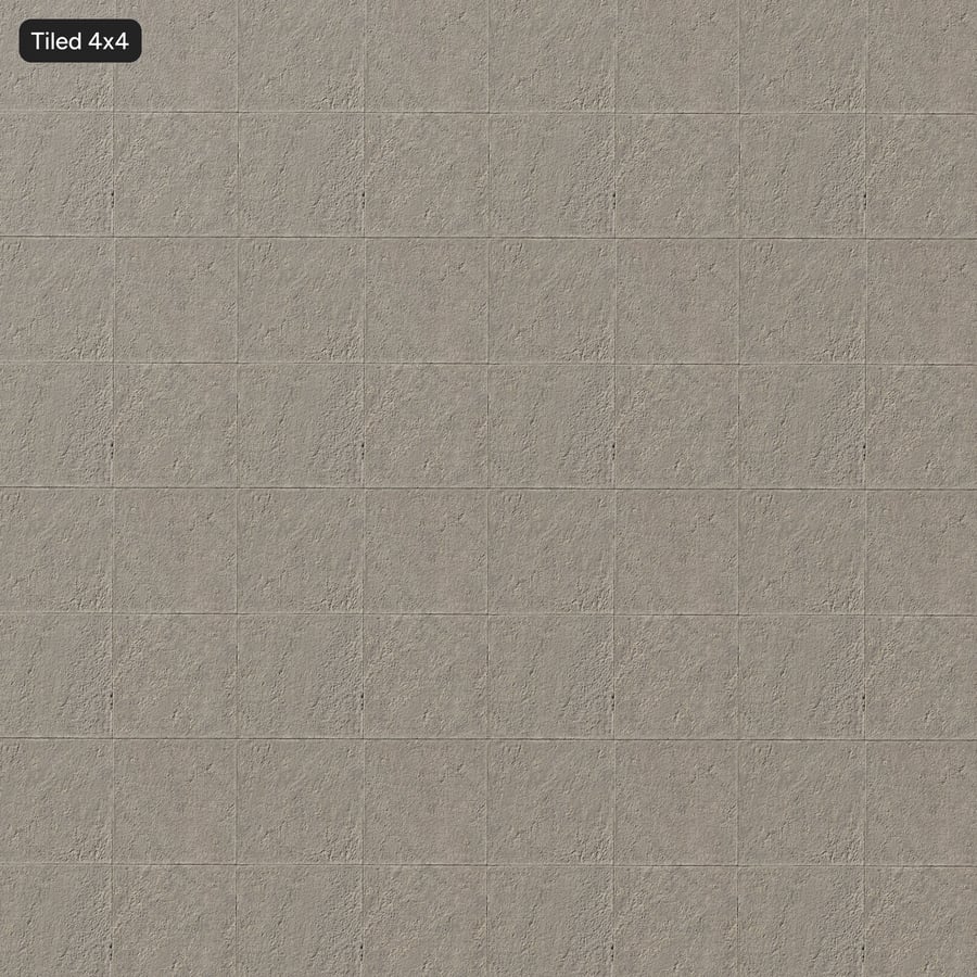 Textura de Passeio em Pedra de Grande Formato Amolada, Cinzento