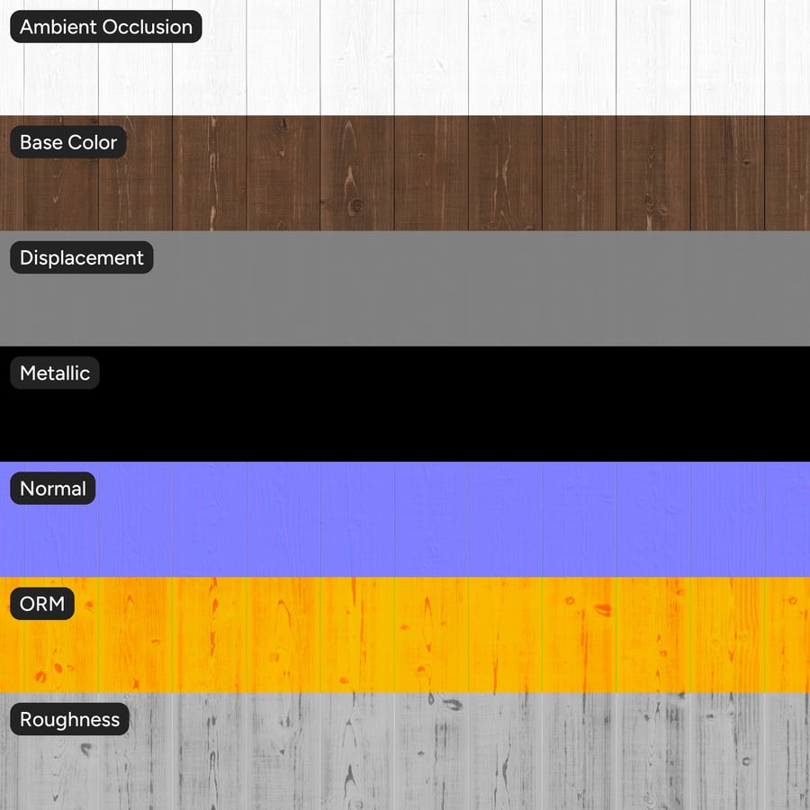 Rough Sawn Spruce Wood Board Texture, Teton Brown