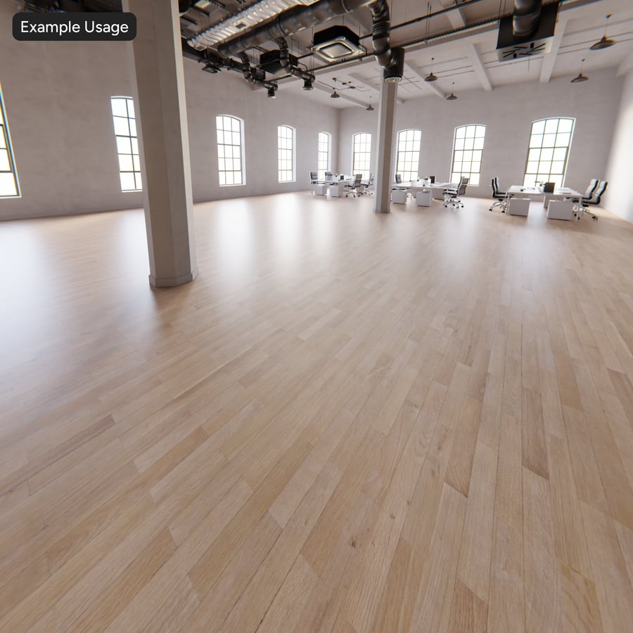 Oak Wood Board Texture, Blonde