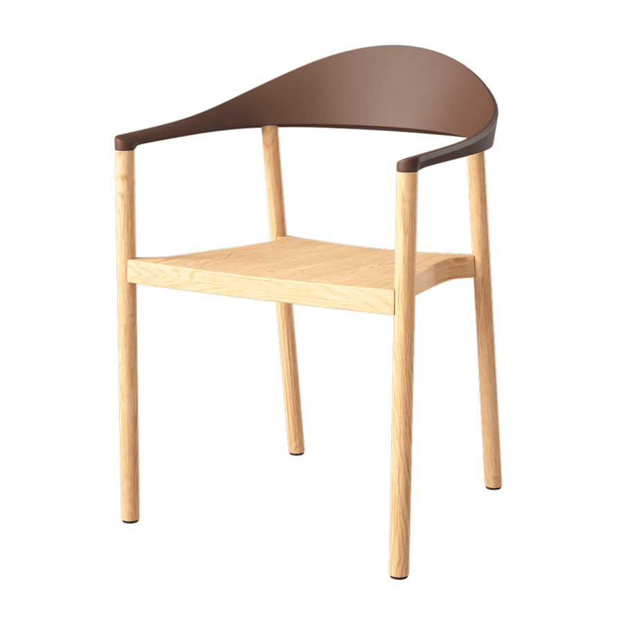 Timber Replica Plank Fold Chair Model