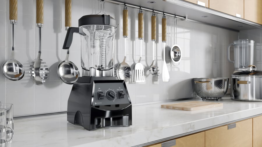 Blender Mixer Model, Black