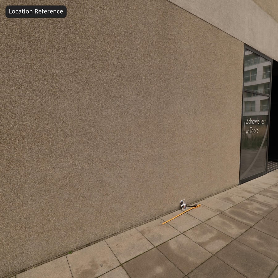 Exposed Aggregate Plaster Wall Texture