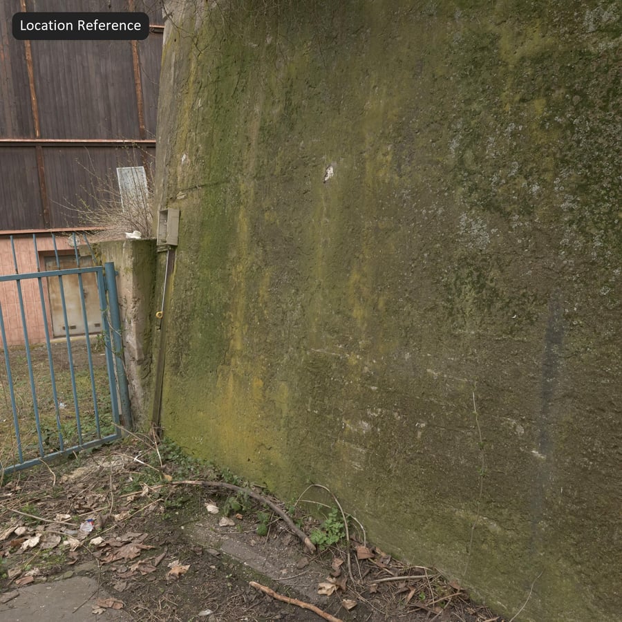 Mossy Concrete Wall Texture