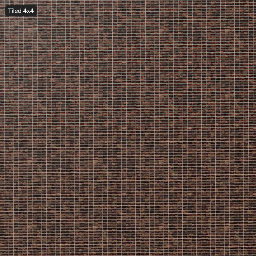 Smooth Stack Bond Brick Wall Texture, Multicolored
