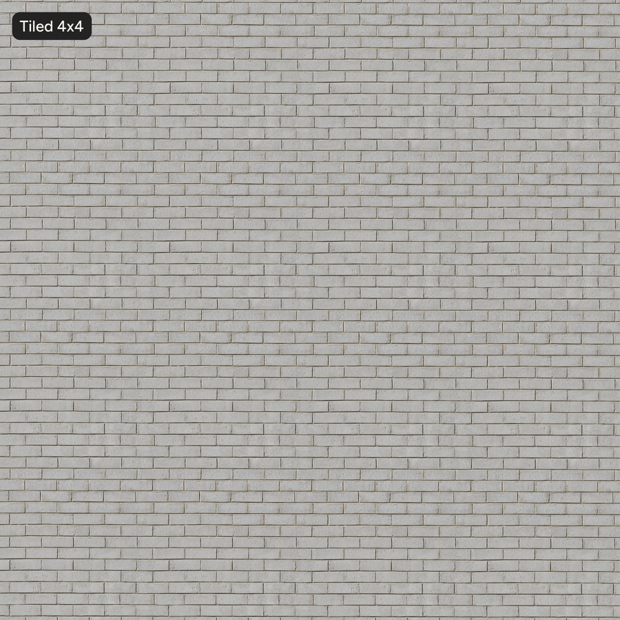Slim Sandfaced Running Bond Concrete Block Wall Texture, White (textures de blocs de béton)