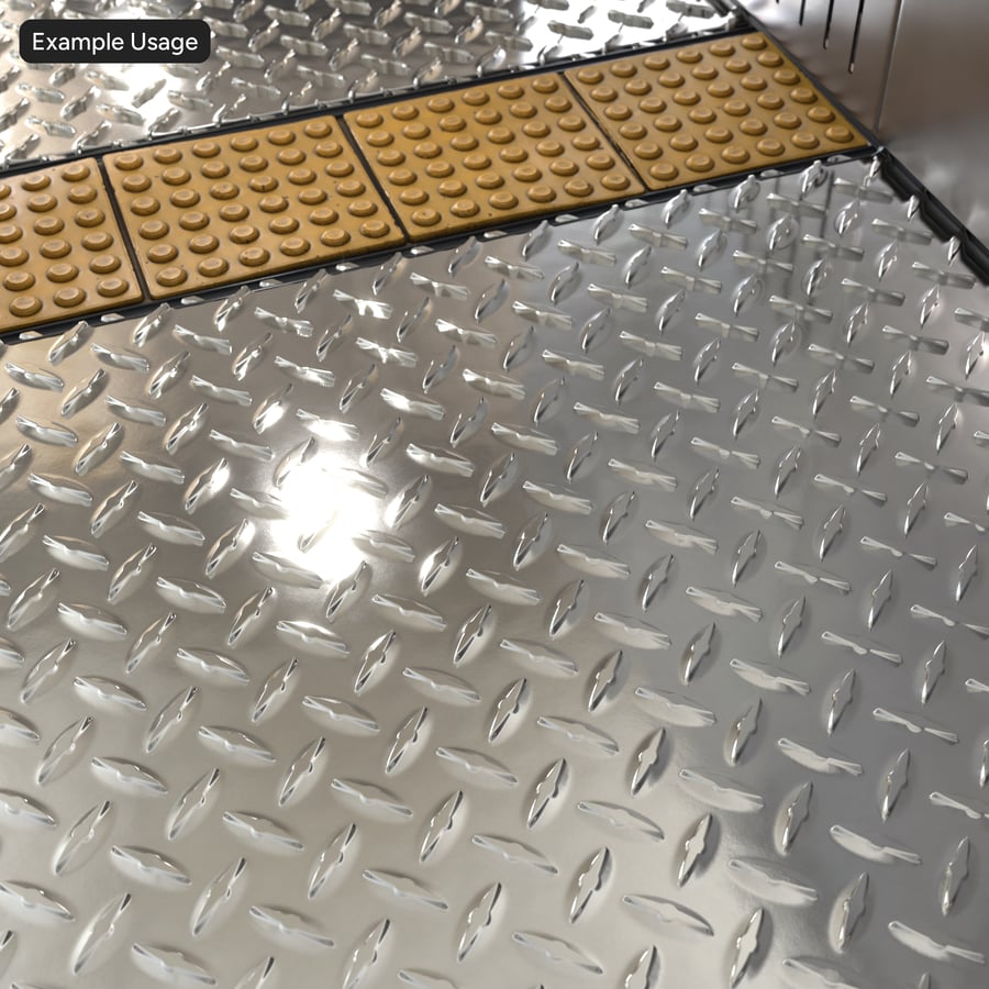 Textura metálica brilhante com padrão de diamante