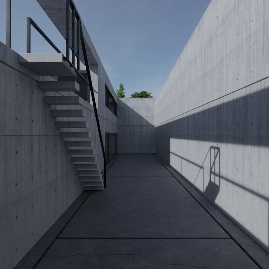 Snowy Mountain Clear Sky Outdoor HDRI