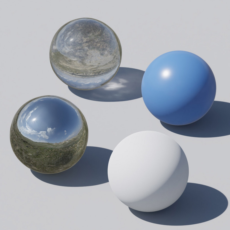 Nuageux l'après-midi Cappadoce Ciel extérieur HDRI