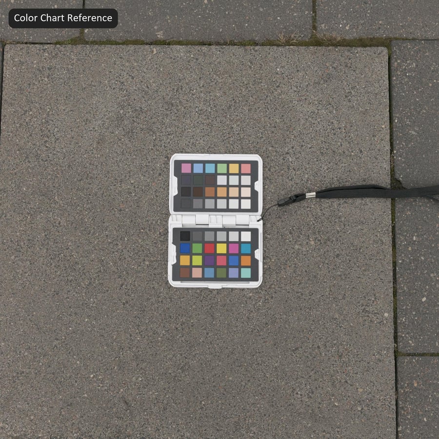 Mixed Aggregate Stone Paver Texture